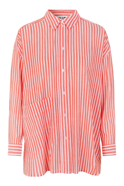 Just Female Red Ocean Shirt 3 Just Female Red Ocean Shirt