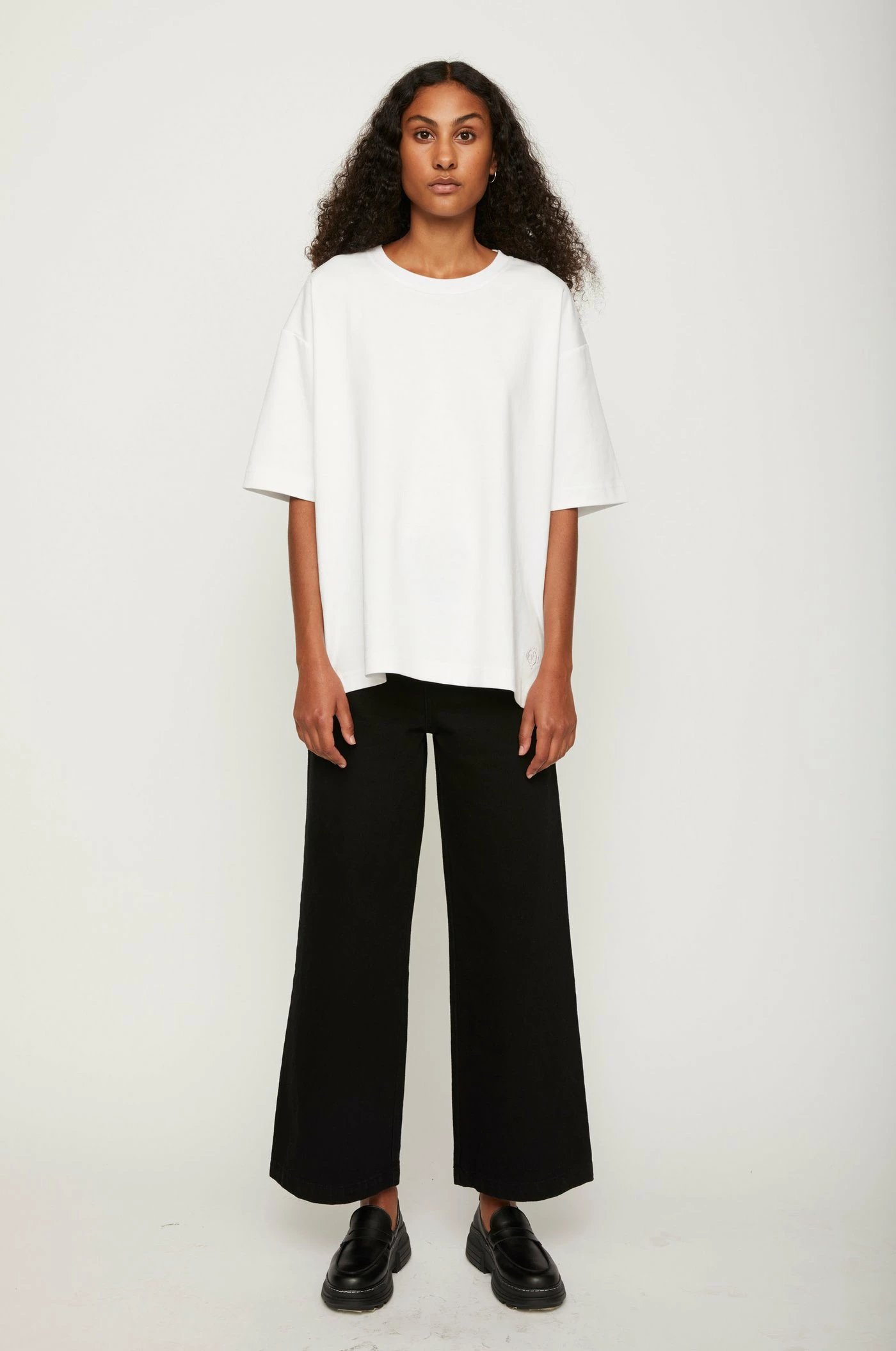 Just Female Kyoto Long Tee in White 5 Just Female Kyoto Long Tee in White