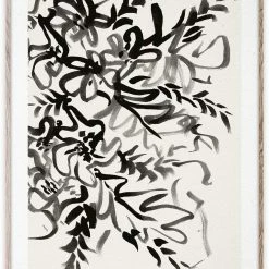 Paper Collective Leaf Writing Art Print