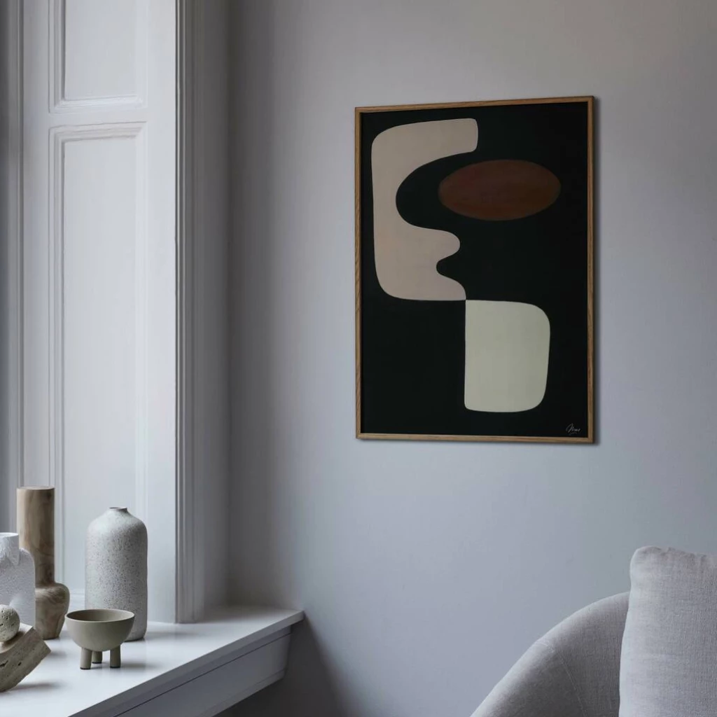 Paper Collective Abstract Faces Art Print 4 Paper Collective Abstract Faces Art Print