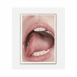 Paper Collective Lips Poster By Henrik Bülow